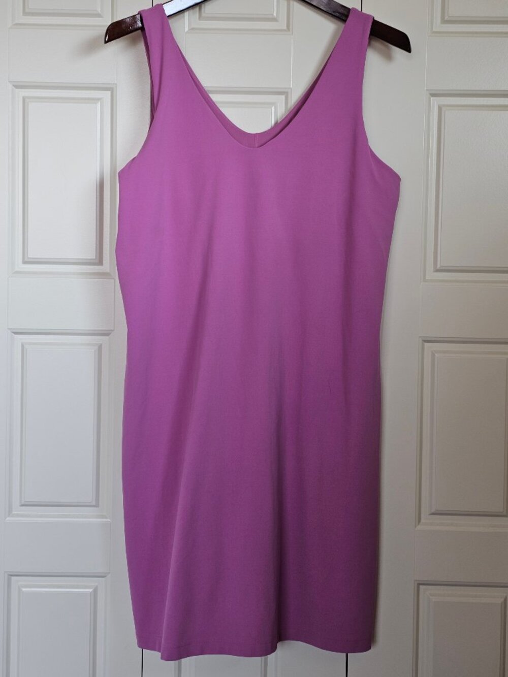 Athleta Transcend Dress XL Lotus Pink Built In Shorts Bra 842770
